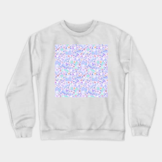 Level Up! Crewneck Sweatshirt by PastelPollution